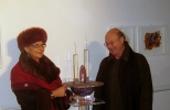 Gabriella-con-il-marito-all'Inaugurazione-mostra-Les-Rencontres-Venezia-2012